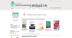 Desktop Screenshot of defap-bibliotheque.fr